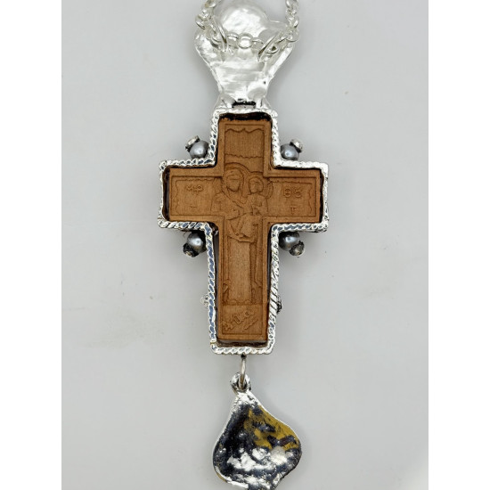 Επιστήθιος Ξυλόγλυπτος Σταυρός Επιστήθιος Ξυλόγλυπτος Σταυρός