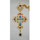 CROSS FOR THE CHEST WITH PRECIOUS STONES CROSS FOR THE CHEST WITH PRECIOUS STONES