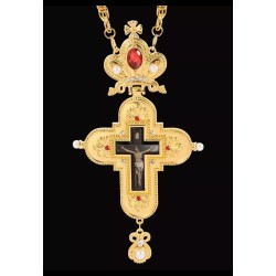 CROSS FOR THE CHEST WITH PRECIOUS STONES  
