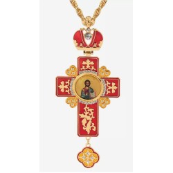 CROSS FOR THE CHEST WITH PRECIOUS STONES  