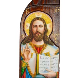 Εικόνα Ιησούς Χριστός σε μασίφ ξύλο 37 Χ 14,50 