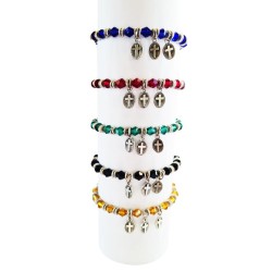 BRACELET WITH CROSSES