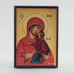 Ξύλινη εικόνα Αγία Άννα Αγίου Όρους14 Χ 20 