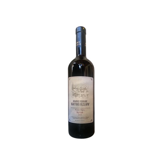 Ερυθρό ξηρό κρασί Syrah (Ι. Μ. Βατοπαιδίου) 750 ml